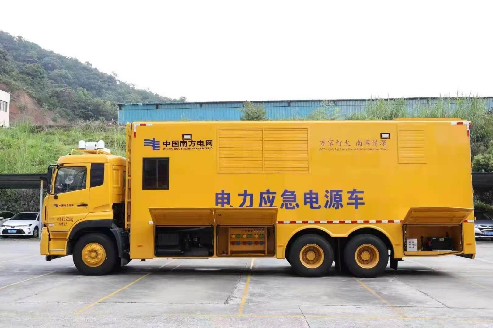 灵石安康大型柴油发电机发电车UPS电源出租租赁